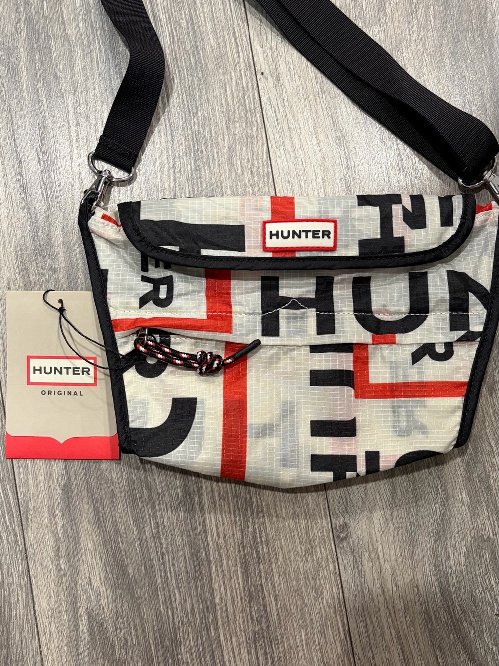 Hunter original packable crossbody bag